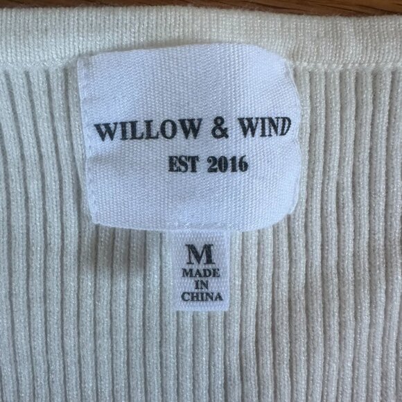 Willow & Wind Floral Knit Cardigan - Picture 3 of 3